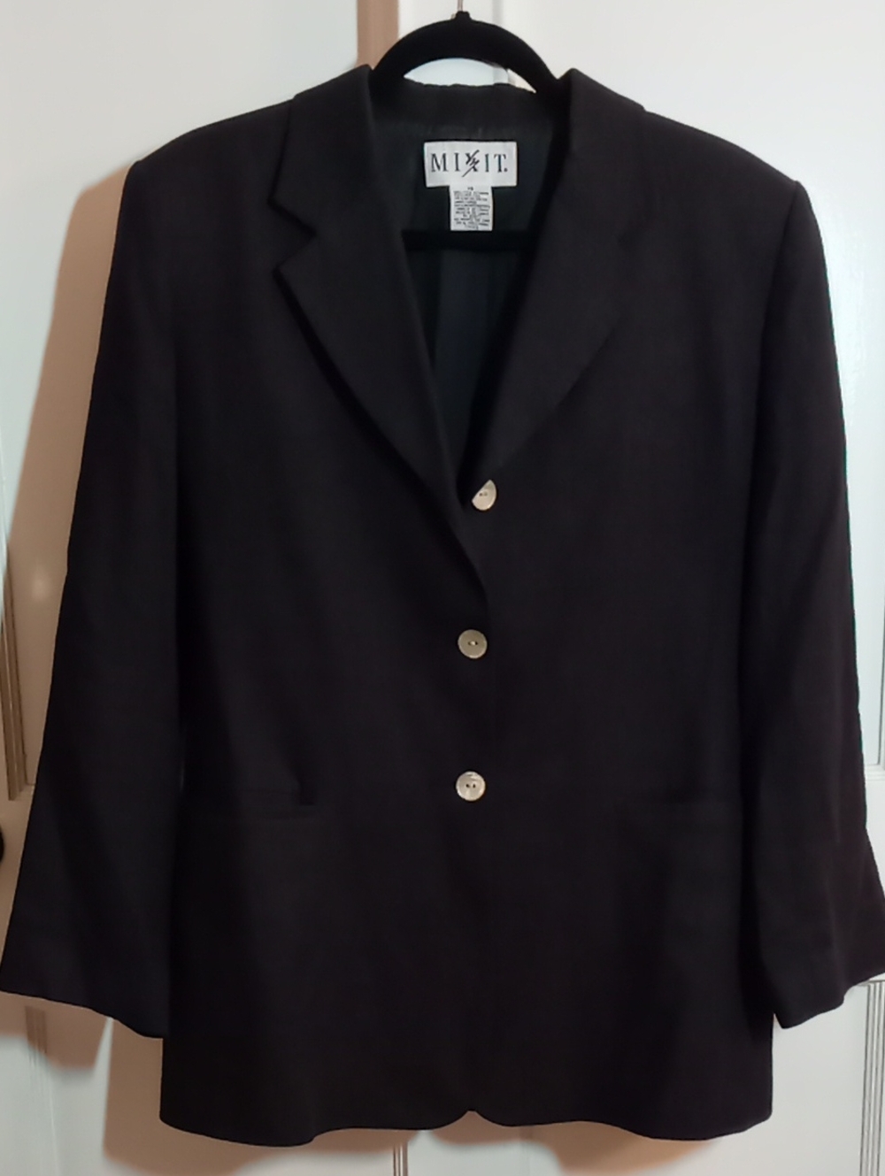 Mixit Black Women's Tailored Blazer
